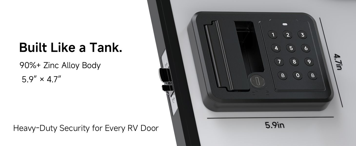 Exterior Lock Dimensions