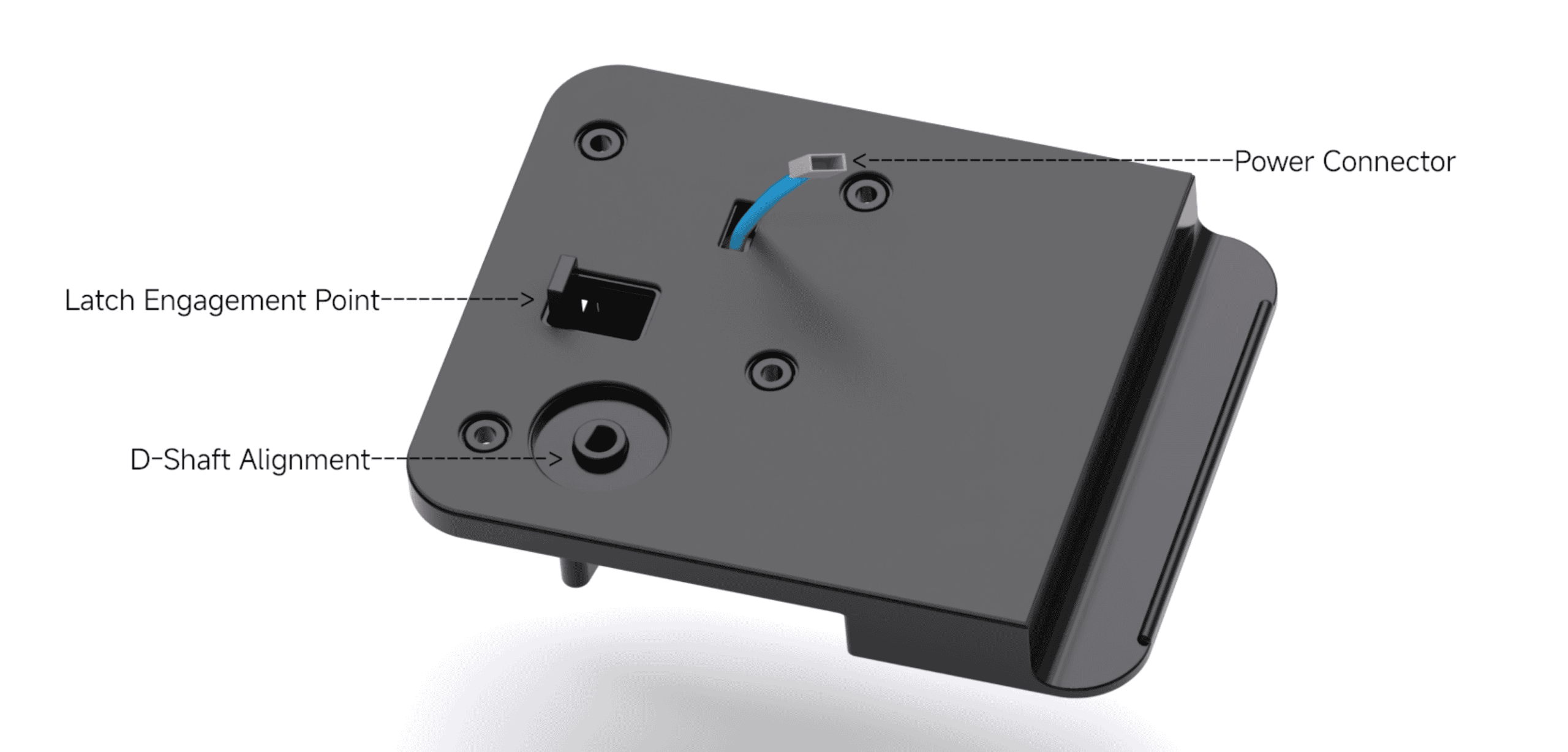 Interior and Exterior Lock Interface